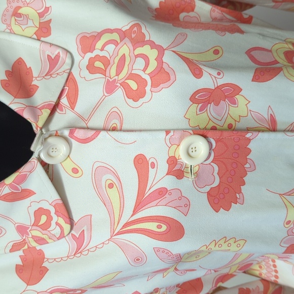 1 Madison Floral Button-Up Coat - Picture 2 of 8